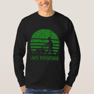 Grasmaaier Lawn Whisperer Tuinman Gift T-shirt