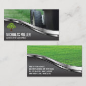 grasmaaier snijgras Visitekaartje (Voorkant / Achterkant)