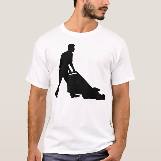 grasmaaier t-shirt (Voorkant)