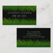 grasmaaier voor de grasmaaier visitekaartje (Voorkant / Achterkant)