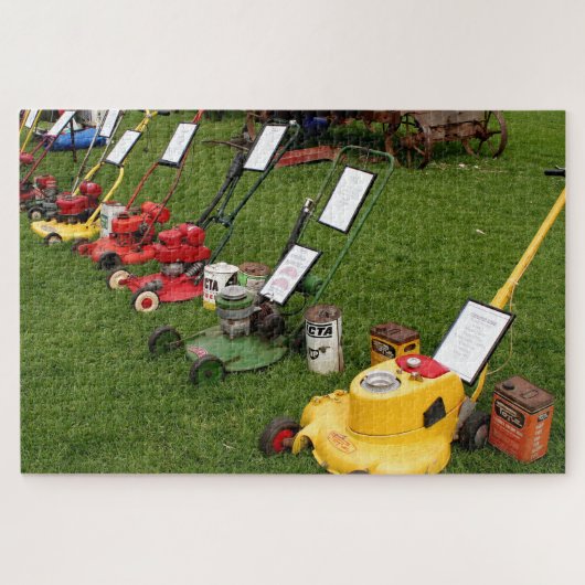  grasmaaiers, Australië Legpuzzel (Horizontaal)