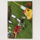  grasmaaiers, Australië Legpuzzel (Verticaal)