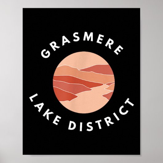 Grasmere Lake District _1 Poster (Voorkant)