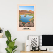 Grasmere Lake District Reisposter Poster (Thuiskantoor)