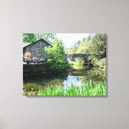 Grasmere Rothay vue rivière toile imprimé (Recto)