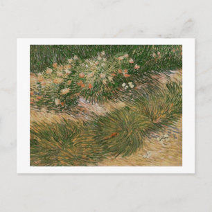 Grass & Butterflies (F460) Van Gogh Fine Art Briefkaart