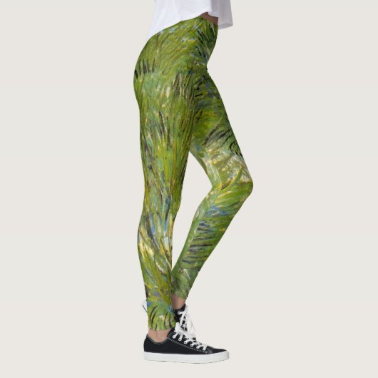 Grass-clusters van Vincent van Gogh Leggings (Rechts)