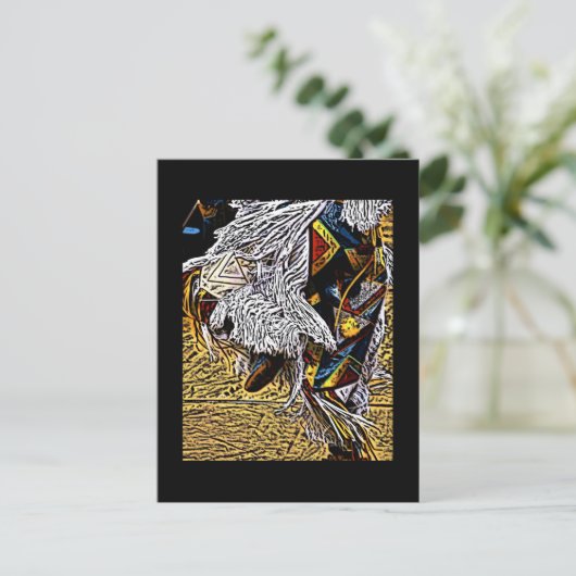 Grass Dancer Briefkaart (Staand voorkant)