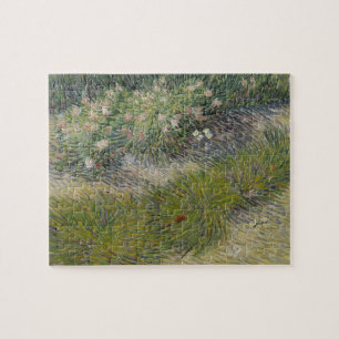 Grass en Butterflies van Vincent van Gogh Legpuzzel