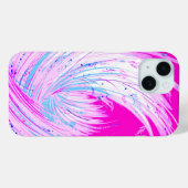 Grass et papillons sauvages iPhone 15 Coque (Verso (horizontal))