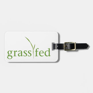 Grass Fed Bagagelabel