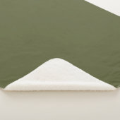 Grass Green Sherpa Blanket Deken (3/4)