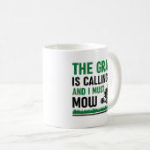 Grass Is Calling And I Must Mow Koffiemok (Voorkant rechts)
