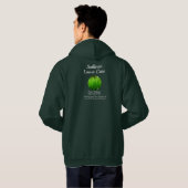 Grass Mowing Business van de grasmachine Hoodie (Achterkant volledig)