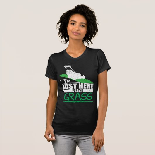 Grass Mowing T-shirt (Voorkant volledig)