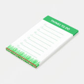 Grass Planten gepersonaliseerde dingen om te doen Post-it® Notes (Schuin)