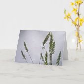 Grass Seeds Note Kaart (Gele Bloem)