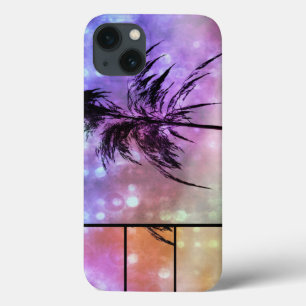 Grass Sparkel Purple, Rose N Orange coque ipad