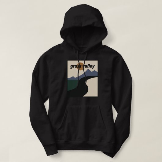 Grass Valley California Hoodie (Design voorkant)