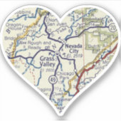 Grass Valley California Sticker (Voorkant)