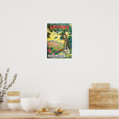 Grasse France vintage Poster (Keuken)