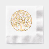 Grasse Initiale Unique Sur Arbre de Vie #1F (Recto)