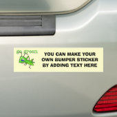 Grasshopper Go Green T-shirts en cadeautjes Bumpersticker (Op auto)