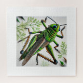 Grasshopper in natural environment 251024IREF222 - Legpuzzel (Horizontaal)