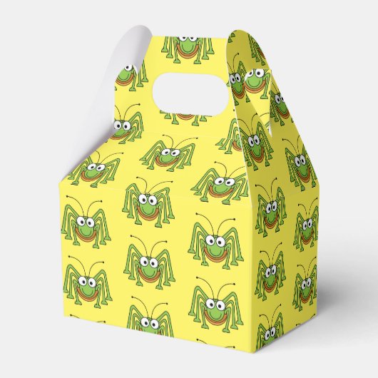 Grasshopper Party Favor Box Bedankdoosjes (Achterkant)
