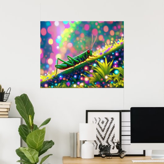 Grasshopper Poster (Thuiskantoor)