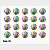 Grasshopper Ronde Sticker (Vel)