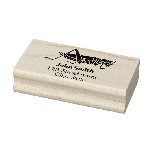 Grasshopper Rubberstempel (Stempel)