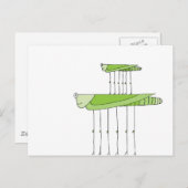 Grasshopper Stack Briefkaart (Voorkant / Achterkant)