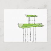 Grasshopper Stack Briefkaart (Voorkant)