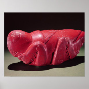 Grasshopper uit Chapultepec, Mexico, c.1500 (karn) Poster