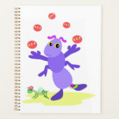 Grasshopper violet Jongler amusant Créature (Devant)