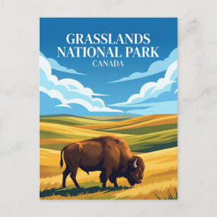 Grasslands National Park Canada Briefkaart