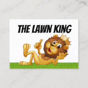 Grassnijden voor persoonlijk gebruik visitekaartje