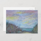 Grassy Shore Briefkaart (Voorkant / Achterkant)