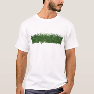 Grastekstafbeelding T-shirt
