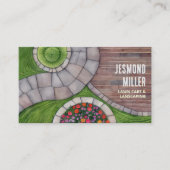 Grasverzorging en landschapsarchitectuur - waterve visitekaartje (Voorkant)