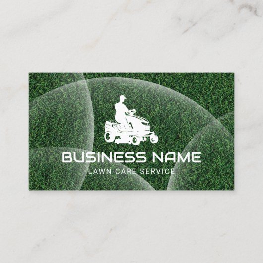Grasverzorging & Landschapsarchitectuur Rijmaaier Visitekaartje (Voorkant)