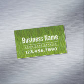 Grasverzorging & Landschapsarchitectuur Service Gr Visitekaartje Magneet (Voorbeeld)