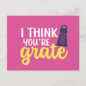 Grate Cute Cheese Pun Funny Valentijnsdag Briefkaart (Voorkant)