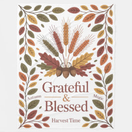 Grateful & blessed stylish Blanket New Home Fleece Deken
