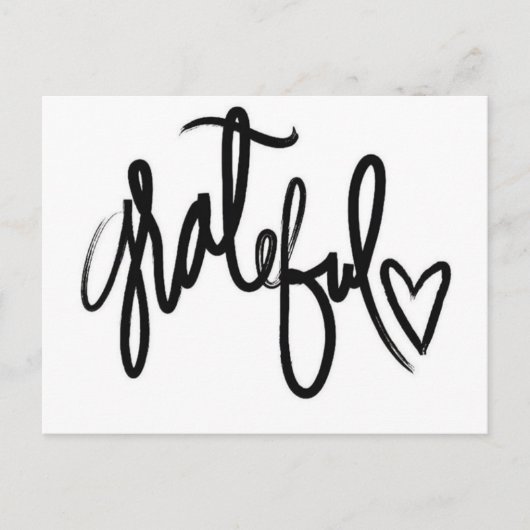 Grateful Briefkaart (Voorkant)