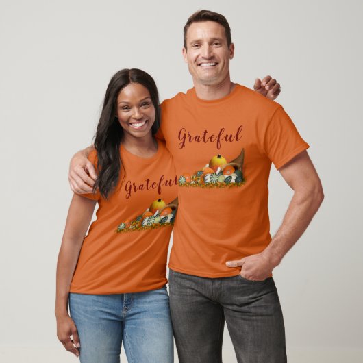 Grateful Cornucopia Thanksgiving T-shirt (Unisex)
