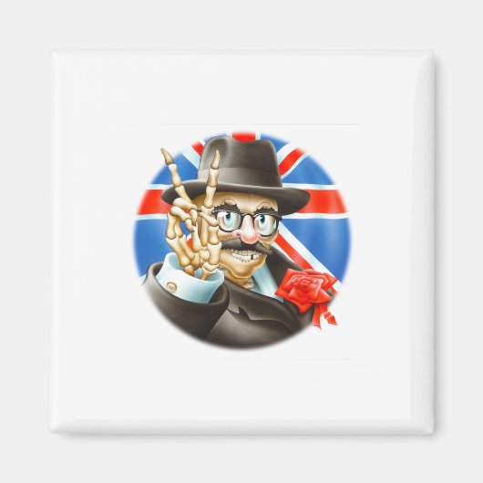 Grateful Dead Europe 72 1  Magneet (Voorkant)