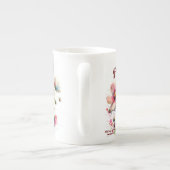 Grateful Floral Moderne Spécialité Mug (Dos)