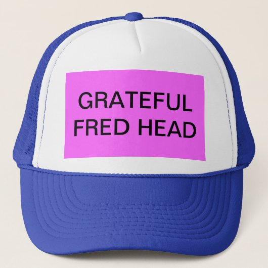 GRATEFUL FRED HEAD 1 TRUCKER PET (Voorkant)